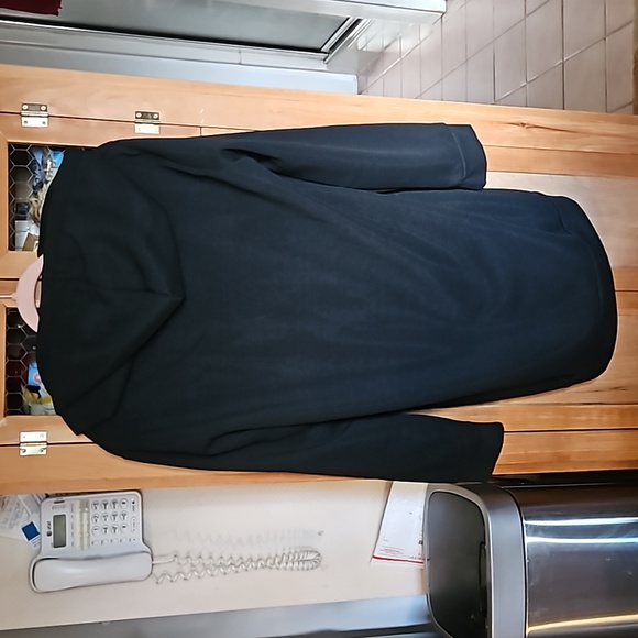 NWT 1XL Z AVENUE USA Long Black Zip-Up Sweatshirt Zipper - Picture 4 of 4